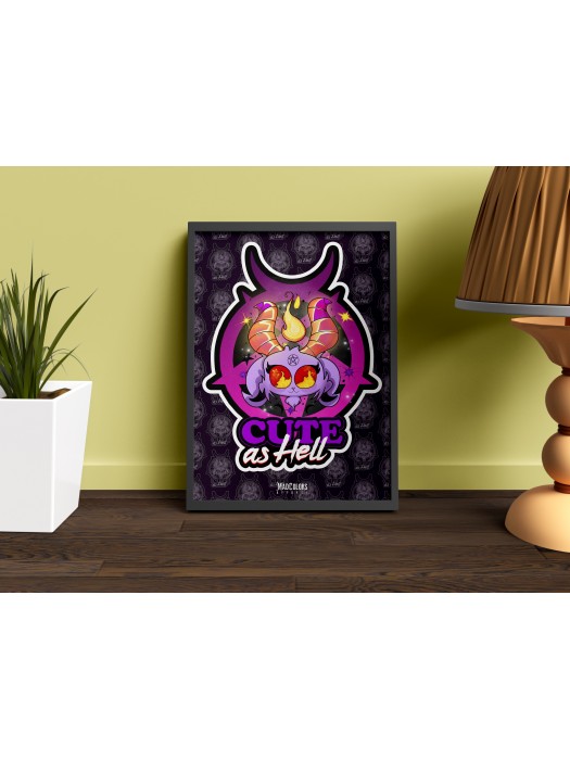 Метален постер Cult As Hell